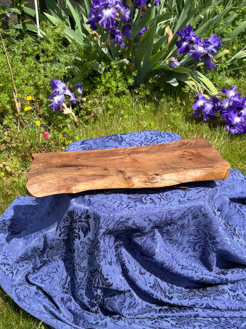 Charcuterie Board, Black Walnut live edge